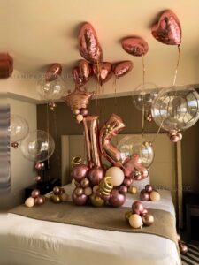 Hotel Room Decoration For Birthday in Miami image 5