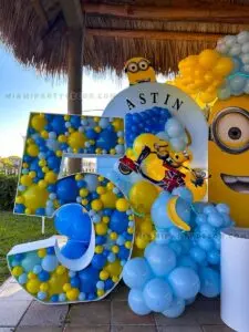 Joyful Minion Birthday Decorations in Miami image 4