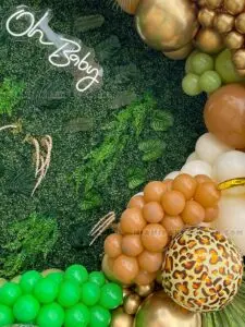 Jungle Safari Backdrop for Baby Showers in Miami image 3