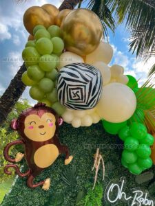 Jungle Safari Backdrop for Baby Showers in Miami image 6