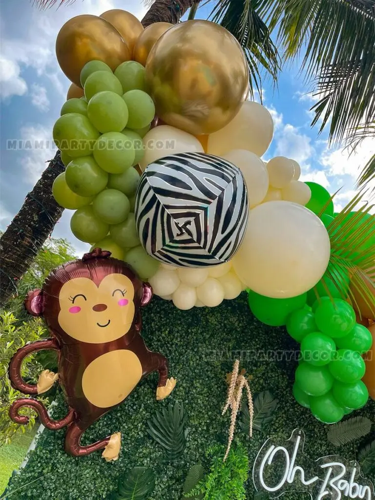 Jungle Safari Backdrop for Baby Showers in Miami image 6