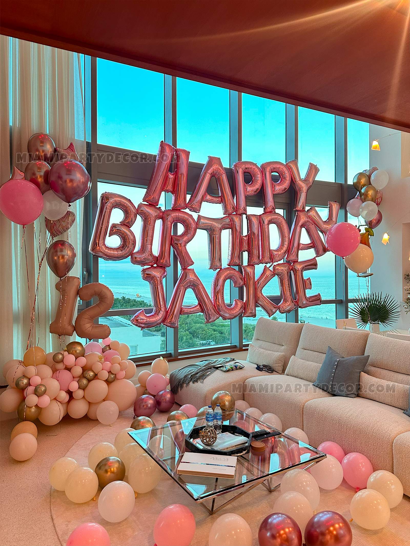 Mega Birthday Room Decor in Miami for a 12th Birthday image 1