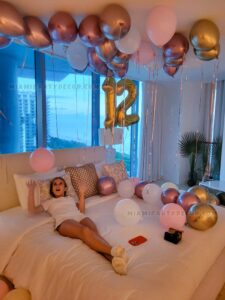 Mega Birthday Room Decor in Miami for a 12th Birthday image 5