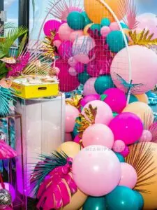 Miami Vice Theme Party Decorations in Miami image 2