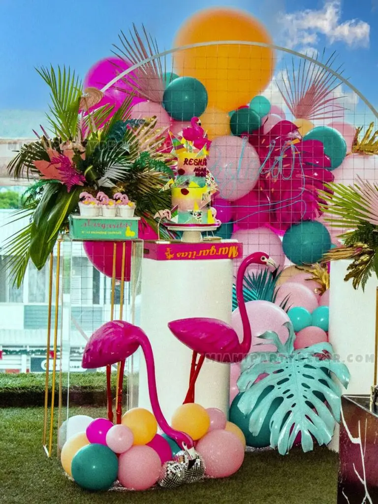 Miami Vice Theme Party Decorations in Miami image 4