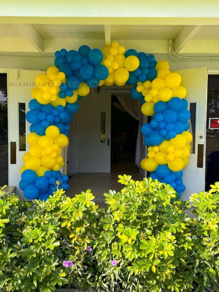 Organic Balloon Arch for Event Entrances