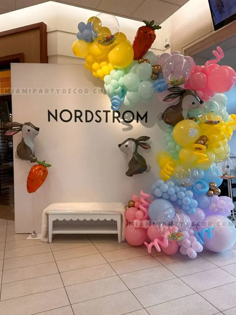 Organic Balloon Garland in Miami for Themed Events image 3