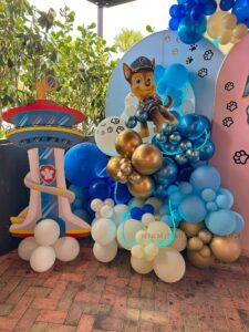 PAW Patrol Backdrop Birthday Decorations in Miami image 2