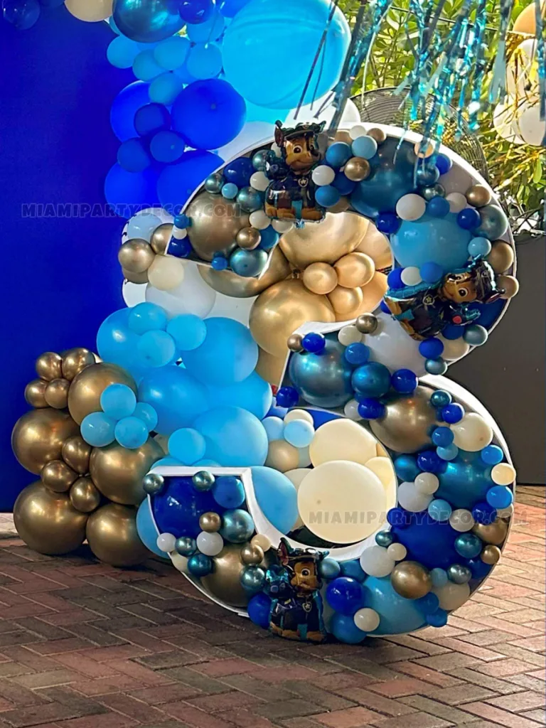 PAW Patrol Backdrop Birthday Decorations in Miami image 4