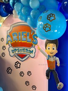 PAW Patrol Backdrop Birthday Decorations in Miami image 5