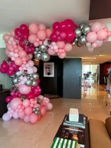 Pink Balloon Arch in Miami for Chic Celebrations image 1