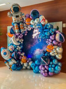 Outer Space Birthday – Backdrop in Miami image 2
