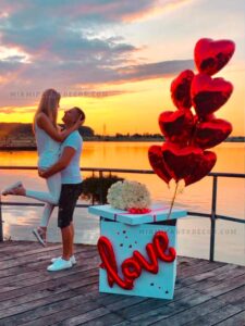 Birthday Surprise Box Setup in Miami for Romantic Reveals image 2