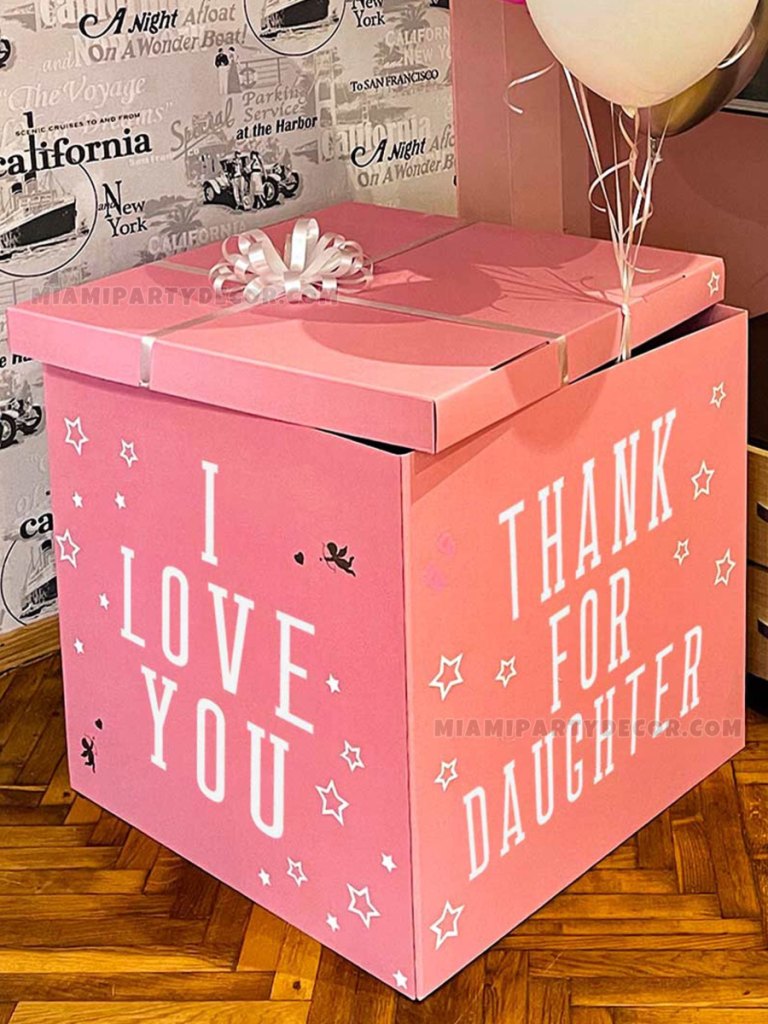 Surprise Box Gift in Miami for Daughter Celebrations image 2