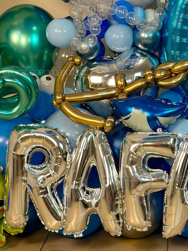 Under The Sea Balloon Decor in Miami for Birthdays image 3