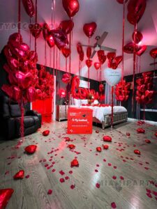 Valentine’s Day Room Decoration in Miami image 1