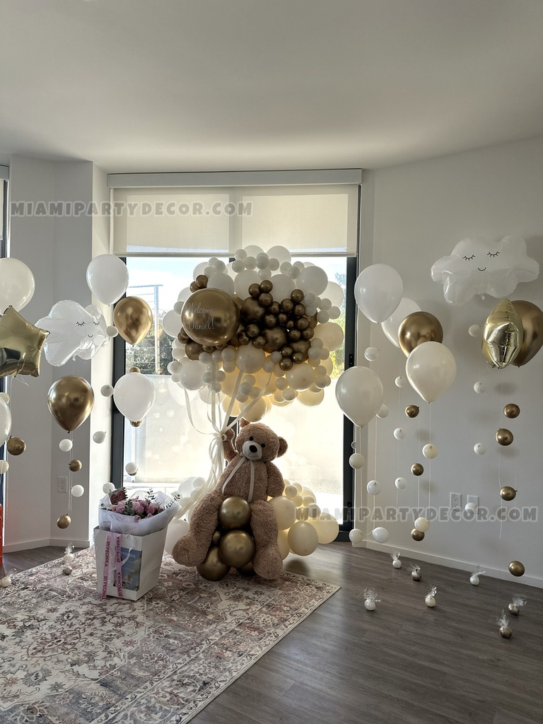 Teddy Bear Welcome Baby Room Decor gallery image 3