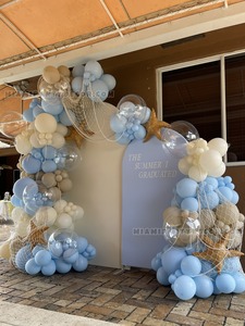 Under the Sea Graduation Balloon Garland Backdrop gallery image 3