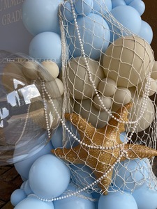 Under the Sea Graduation Balloon Garland Backdrop gallery image 4